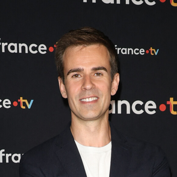 Jean-Baptiste Marteau au photocall pour la conférence de presse de rentrée de France TV à la Grande Halle de la Villette à Paris, France, le 11 juillet 2023. © Coadic Guirec/Bestimage 