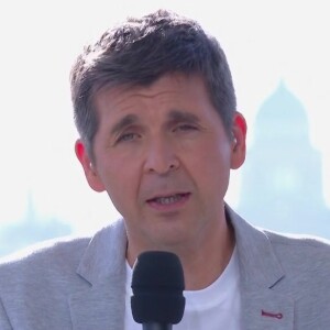 Un prétendant pour reprendre "Télématin" réagit aux accusations contre Thomas Sotto
Thomas Sotto sur le plateau de "Télématin"