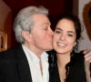 Le comédien est mort à l'âge de 88 ans le dimanche 18 août 2024
Exclusif - Alain Delon et sa fille Anouchka Delon lors de la première de la pièce "Libres sont les papillons" au théâtre Rive Gauche à Paris, le 15 janvier 2016. Alain Delon est venu voir sa fille Anouchka Delon jouer dans sa nouvelle pièce de théâtre. © Guirec Coadic/Bestimage