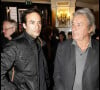 Ses enfants ont annoncé la triste nouvelle dans un communiqué relayé par l'AFP
Alain Delon et son fils aîné Anthony Delon.