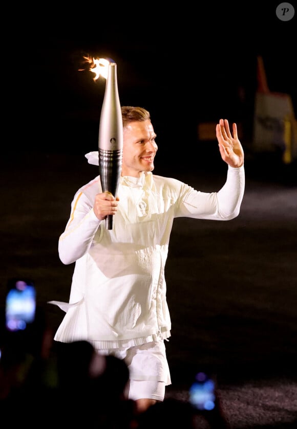 Markus Rehm lors de la cérémonie d'ouverture des jeux paralympiques Paris 2024 place de la Concorde à Paris le 28 août 2024. © Jacovides / Perusseau / Bestimage  Opening ceremony of the Paris 2024 Paralympic Games at Place de la Concorde in Paris on 28 August 2024 