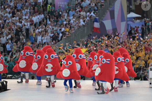 The opening ceremony of the Paris 2024 Paralympic Games on August 28,2024.Photo by Firas Abdullah/ABACAPRESS.COM 