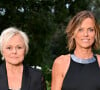 Elle a été vue sortant de la propriété en voiture avec sa compagne au volant, mouchoir à la main et yeux embués.
Muriel Robin et sa femme Anne Le Nen - 10ème édition du Gala de Charité de Patrick Mouratoglou à l'Académie Mouratoglou à Biot Sophia Antipolis, le 23 juin 2024.© Bruno Bebert/Bestimage