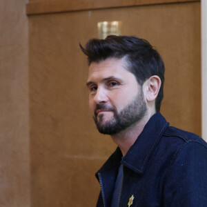 Semi Exclusif - Christophe Beaugrand lors du lancement de 'Une Jonquille contre le cancer' à Paris le 12 Mars 2024. © Denis Guignebourg/Bestimage