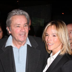 Alain Delon et Géraldine Danon.