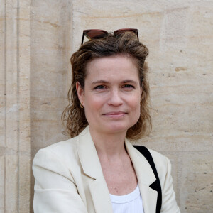Exclusif - Sarah Biasini - Cérémonie de remise des insignes de commandeure de l'ordre national du mérite à Jacqueline Franjou et des insignes de commandeur des Arts et Lettres à Jacques Rouveyrollis par Rima Abdul Malak, Ministre de la Culture Paris 4 juillet 2023. © Dominique Jacovides/Bestimage