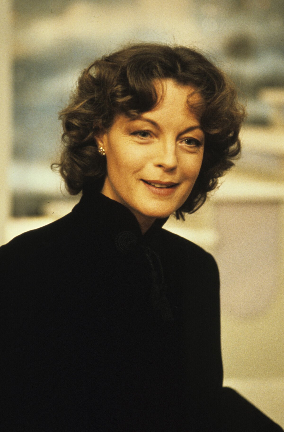 Photo : Archives - En France, à Paris, Romy Schneider sur un plateau de ...