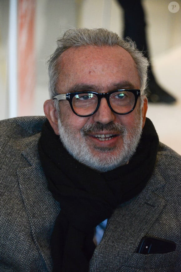 L'acteur et réalisateur français Dominique Farrugia lors d'une conférence de presse à Paris, France, le 16 janvier 2020. Photo par Georges Darmon/Avenir Pictures/ABACAPRESS.COM