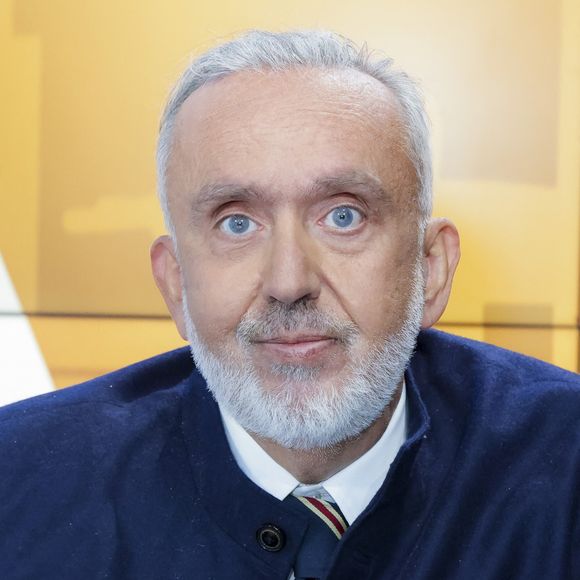 Dominique Farrugia - Enregistrement de l'émission "Le goût des autres", présentée par V.Benaïm et diffusée le 2 avril sur la chaine i24News. Le 15 mars 2023 © Jack Tribeca / Bestimage  Exclusive - No Web No Blog pour Belgique et Suisse 