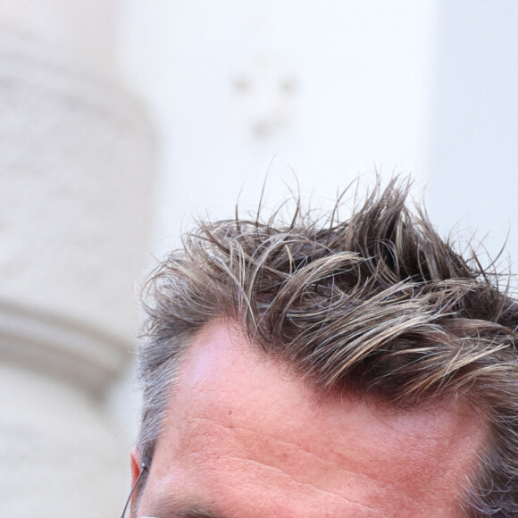 Exclusif - Benjamin Castaldi - Arrivées au photocall de la 3ème édition du Festival du Cinéma Français et de la Gastronomie d'Aix-les-Bains. Le 6 juin 2024 © Denis Guignebourg / Bestimage