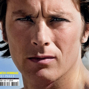 Alain Delon en couverture du numéro hommage de "Paris Match", du 20 août 2024.