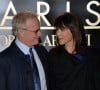 Christophe Lambert séparé de Sophie Marceau 
Sophie Marceau et son compagnon Christophe Lambert - Arrivee des people au defile Giorgio Armani au Palais de Tokyo a Paris. 