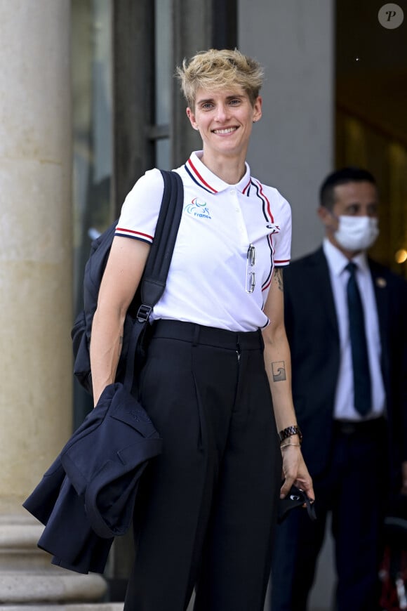 Marie Patouillet - Cérémonie des médaillés olympiques et paralympiques des Jeux de Tokyo au Palais de l'Elysée à Paris le 13 septembre 2021. © JB Autissier/Panoramic/Bestimage