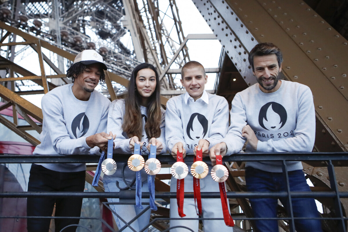 Photo : Arnaud Assoumani, Sara Balzer, Marie Patouillet et Tony