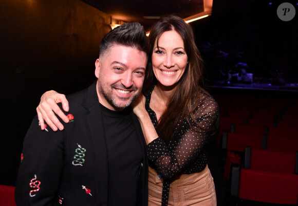 Chris Marques au concert de M.Galanter au théâtre Music-Hall Show l'Alhambra à Paris, France. © Veeren/Bestimage