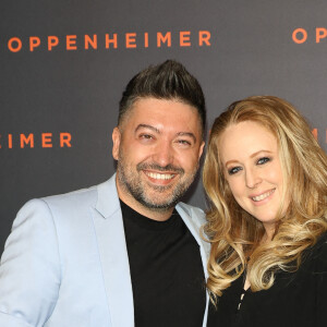 Chris Marques et sa compagne Jaclyn Spencer - Première du film "Oppenheimer" au Grand Rex à Paris. © Coadic Guirec/Bestimage 