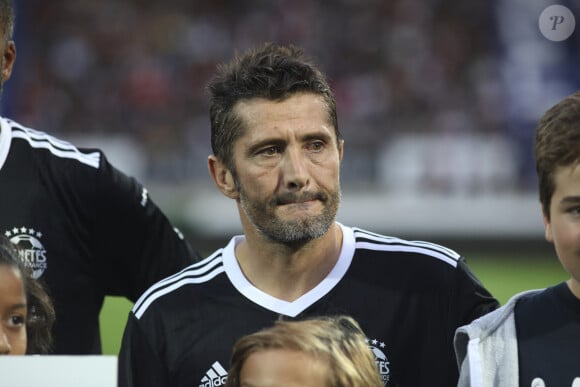 Exclusif - Bixente Lizarazu - Match caritatif entre le Variétés Club de France et une sélection des anciens de l'Aviron Bayonnais au profit de 3 associations "Plus de Vie", "URMA" (Unité de recherche sur les mouvements anormaux de l'enfant) et l'association basque "Life is Rose"au stade Jean Dauger à Bayonne le 16 octobre 2019. 