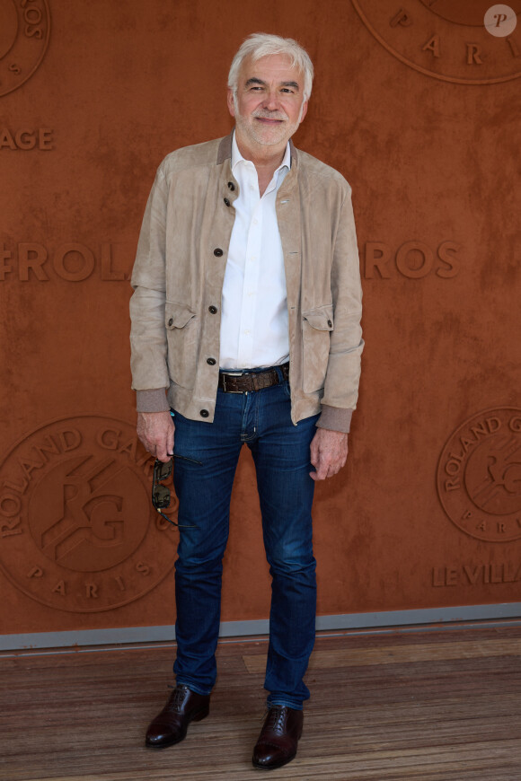 Pascal Praud au village lors des Internationaux de France de tennis de Roland Garros 2023, à Paris, France. © Cyril Moreau/Bestimage 