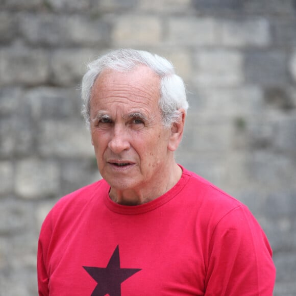 Patrice Laffont assiste à 'La pétanque des stars' qui se tient aux Arènes de Lutèce à Paris, France, le 6 juin 2012. Photo par Denis Guignebourg/ABACAPRESS.COM