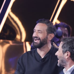 Exclusif - Cyril Hanouna, Bernard Montiel, sur le plateau de l’enregistrement de l’émission « Face à Hanouna » présentée parC.Hanouna et diffusée sur C8 le 08 septembre 2024, à Paris, France, le 05 septembre 2024. © Jack Tribeca / Bestimage  No web pour la Belgique et la Suisse 