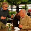 Anthony Hopkins et Woody Allen sur le tournage de You will meet a tall dark stranger, sortie prévue le 10 novembre 2010 !