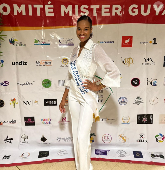 Et les concours, elle connait déjà puisqu'elle a déjà tenté sa chance l'an dernier.
Jade Fansonna, élue Miss Guyane 2024, dans la course pour Miss France 2025.