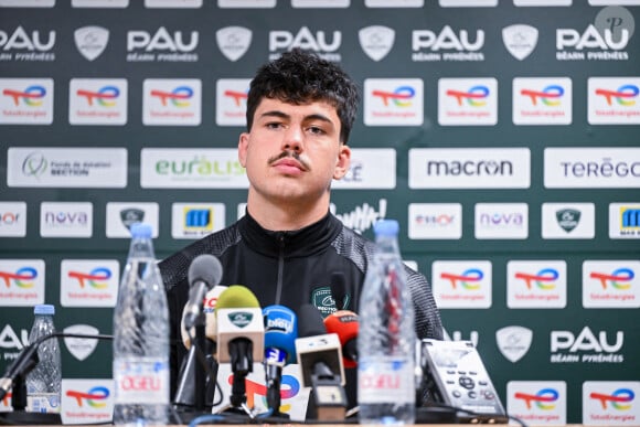 Ces derniers mois, Hugo Auradou a été au coeur d'une terrible scandale.
Photo d'archives - Hugo Auradou de la section paloise de Pau lors du match du Top 14 entre la section paloise et le Stade toulousain au Stade du Hameau, France.
Photo par Loic Cousin/Icon Sport/ABACAPRESS.COM