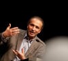  en reconnaissant Tariq Ramadan coupable de viol et de contrainte sexuelle pour la quasi-totalité des faits dénoncés", a indiqué la Cour de justice genevoise comme le rapporte l'AFP.
L'islamologue Suisse Tariq Ramadan donne une conférence à Bordeaux sur le thème " Les clefs du vivre ensemble" le 27 Mars 2016. © Thibaud Moritz / Patrick Bernard/ Bestimage