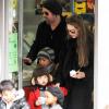 Angelina Jolie en famille à Venise
