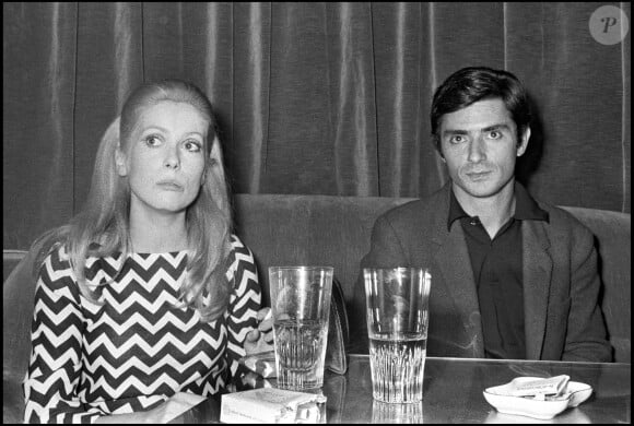 ARCHIVES - Catherine Deneuve et Sami Frey en 1967