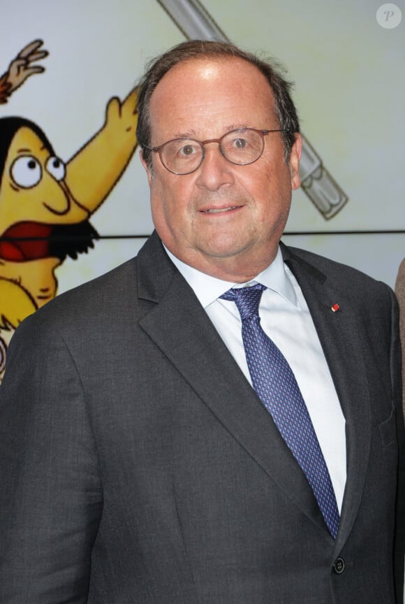 François Hollande - Avant-première du film "Silex and the city" au cinéma UGC Ciné Cité Les Halles à Paris le 9 Septembre 2024. © Coadic Guirec / Bestimage 