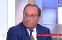 Francois Hollande parle de l'Abbé Pierre dans "C à Vous" sur France 5