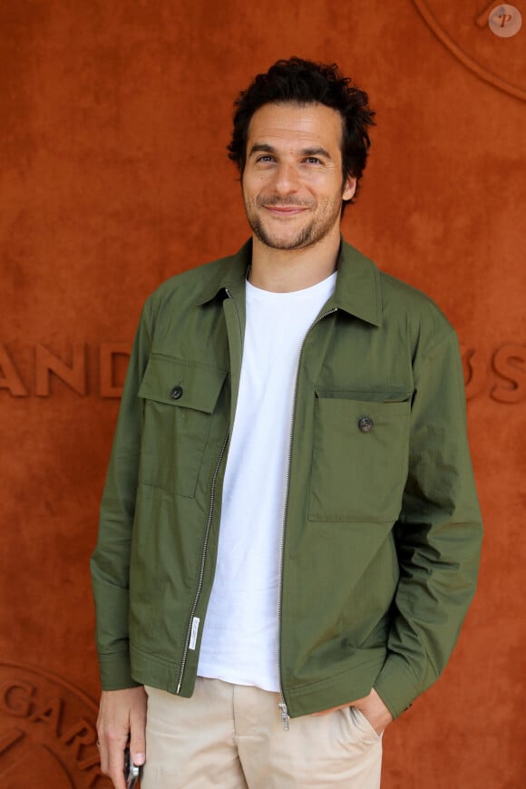 Amir Haddad - Personnalités au village, lors des Internationaux de France de Tennis de Roland Garros à Paris. Le 1er juin 2022 © Dominique Jacovides / Bestimage 