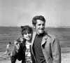 Élodie Constantin était le premier amour de Jean-Paul Belmondo.
Jean-Paul Belmondo et Elodie Constantin à Cannes, en 1960. Photo de Olycom/ABACAPRESS.COM