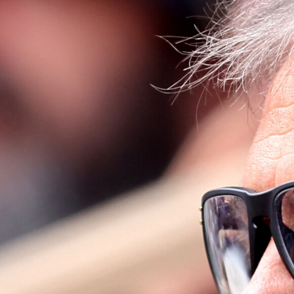 Paul Belmondo - Les célébrités dans les tribunes des Internationaux de France de tennis de Roland Garros 2024 à Paris. Le 5 juin 2024. © Jacovides-Moreau/Bestimage