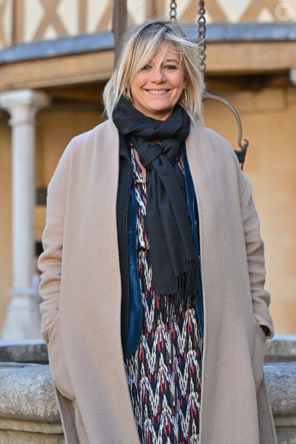 Flavie Flament attends the 162nd Hospices de Beaune Wine Auctions on November 20, 2022 in Beaune, France. Photo by Julien Reynaud/APS-Medias/ABACAPRESS.COM 