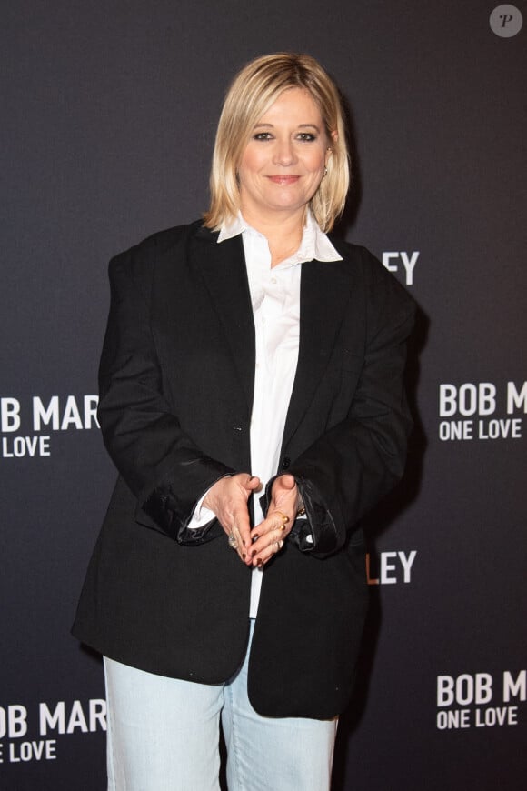 Flavie Flament attending the Bob Marley One Love Premiere at the Grand Rex Cinema in Paris, France, on February 01, 2024. Photo by Aurore Marechal/ABACAPRESS.COM 