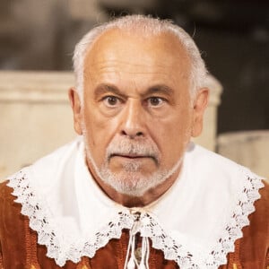 Exclusif - Francis Perrin - Représentation de la pièce "L'école des femmes" avec F.Perrin lors du festival de Ramatuelle au théâtre de Verdure le 10 août 2022. © Cyril Bruneau / Festival de Ramatuelle / Bestimage