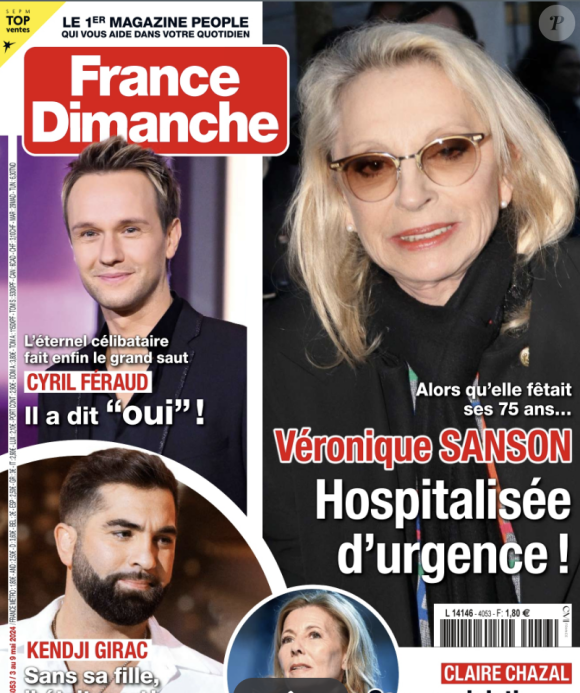 Magazine "France Dimanche" mai 2024.