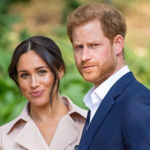 Photos d'archives : le prince Harry et son épouse Meghan Markle.