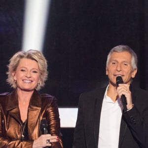 Sophie Davant, Nagui - Lancement de la 33ème édition du Téléthon au Parc de la Villette à Paris le 6 décembre 2019. © Tiziano Da Silva / Bestimage