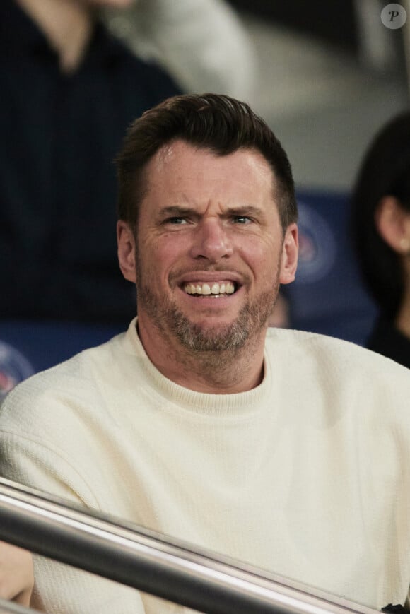 Norbert Tarayre - People dans les tribunes lors du match de football PSG Vs Clermont (1-1) au Parc des Princes à Paris le 6 avril 2024. © Cyril Moreau / Bestimage