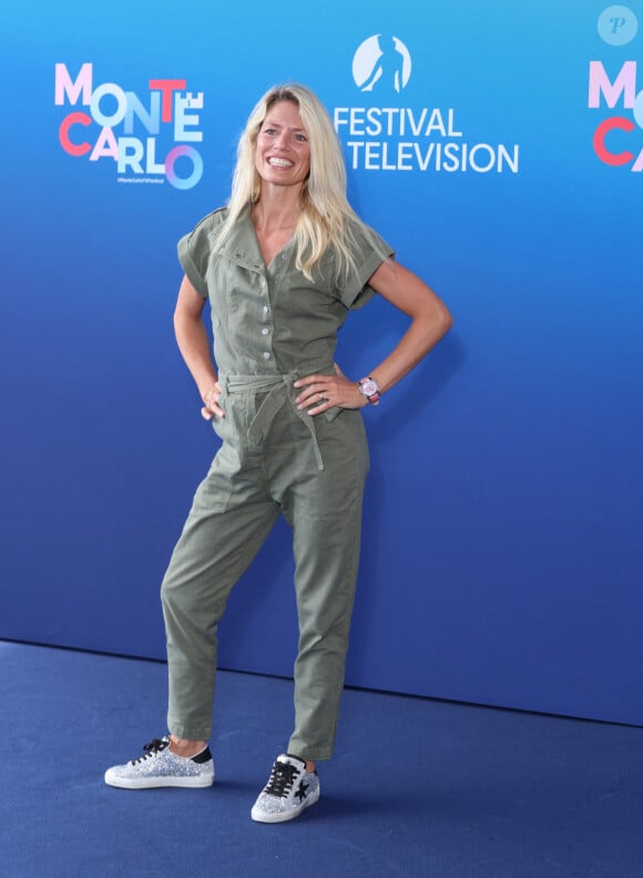 Elle est l'heureuse maman d'un petit garçon prénommé Aaron
Aurore Delplace au photocall de "Un si grand soleil" lors de la 63eme édition du Festival de television de Monte-Carlo, Monaco, le 15 juin 2024. © Denis Guignebourg/BestImage 