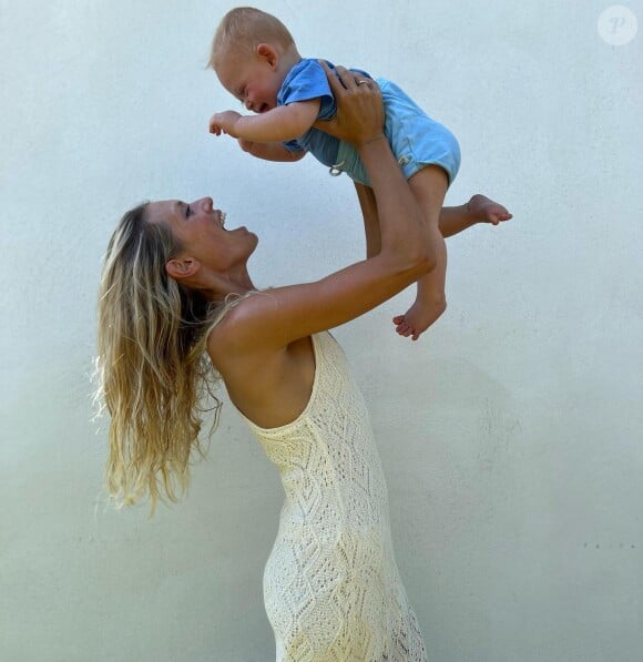 Elle n'attendait qu'une chose, que son fils rentre à la maison
Aurore Delplace avec son fils Aaron