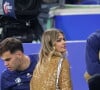 "Oui, pour la vie. 27 ans, et bientôt Mme", écrit la future femme de Damian Penaud
 
Damian Penaud et sa compagne Morgane - Femmes de joueurs et joies à l'issue du match de Coupe du monde de rugby entre la France et l'Italie (60-7) à Lyon le 6 octobre 2023. © Cyril Moreau-Dominique Jacovides/Bestimage