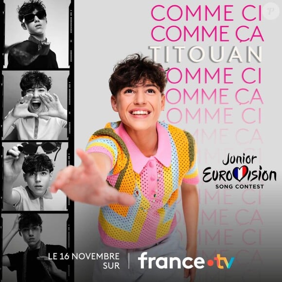 Qui est Titouan ? 
Titouan va représenter à l'Eurovision Junior.