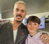 Il est un ancien protégé de M. Pokora
Titouan avec Matt Pokora, Instagram.