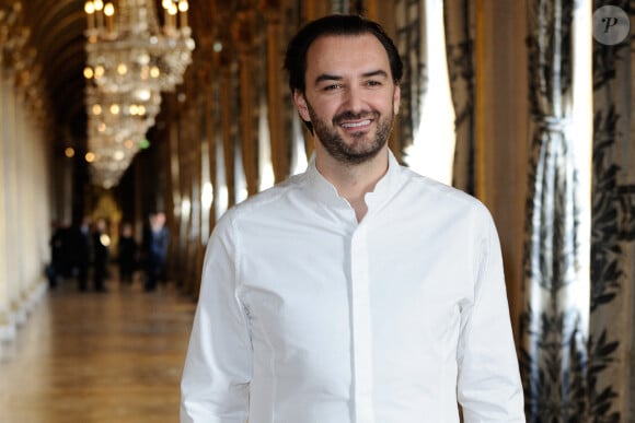 Cyril Lignac assiste a la ceremonie donnee a la mairie de Paris pour celebrer les chefs francais a Paris, Fance le 14 janvier 2016. Photo by Aurore Marechal/ABACAPRESS.COM