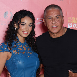 Samy Naceri et sa compagne Sofia Athena - Soirée des nominés de la "Golden Nymph Party" lors de la 63ème édition du Festival de télévision de Monte-Carlo au Monte-Carlo Bay Hotel & Resort à Monaco le 17 juin 2024. © Denis Guignebourg/BestImage 