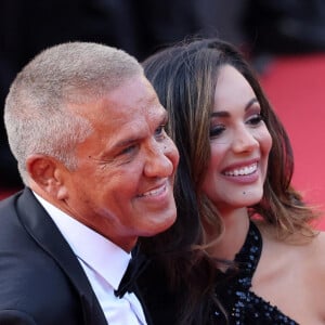 Samy Naceri et sa compagne Sofia Athena - Montée des marches du film " Elémentaire " pour la cérémonie de clôture du 76ème Festival International du Film de Cannes, au Palais des Festivals à Cannes. Le 27 mai 2023 © Jacovides-Moreau / Bestimage 